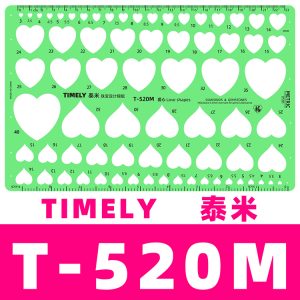 520M Heart-shaped template